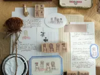 Kurukynki Stamp - Chaise De Garden