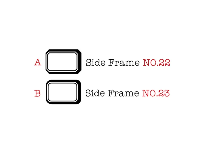 Kurukynki Stamp - Side Frame