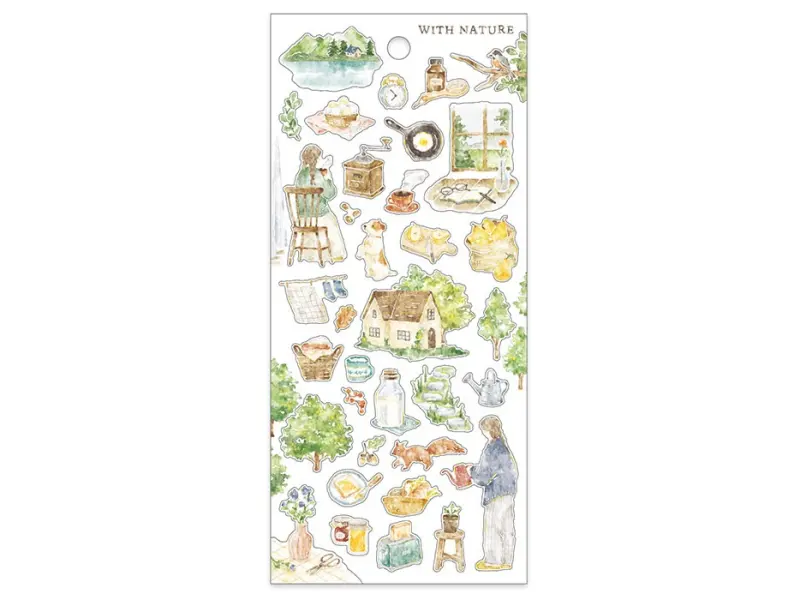 Mindwave Stickers With Nature 81957 - Morning Preparations