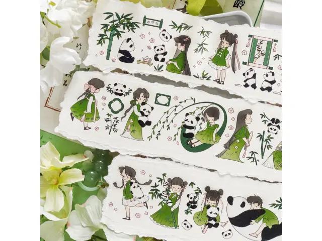 Baicangjia Studio PET Tape - Bamboo Ink