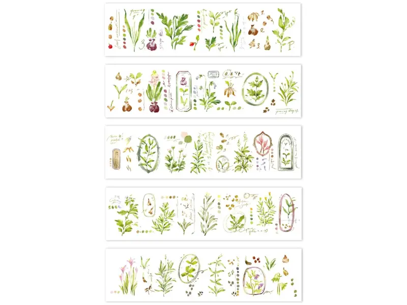 Meow Illustration Washi Tape - Gardeners Journal