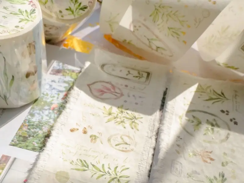 Meow Illustration Washi Tape - Gardeners Journal