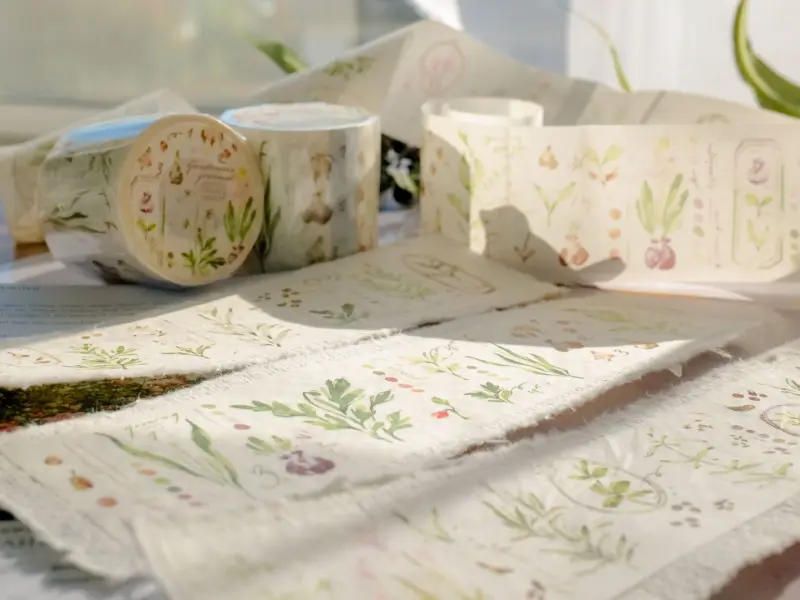 Meow Illustration Washi Tape - Gardeners Journal