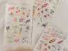 Meow Illustration Transfer Stickers - Picnic