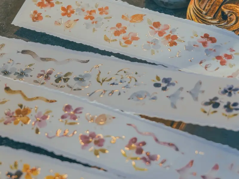 Meow Illustration Washi Tape - Rainbow Friends Vol.1