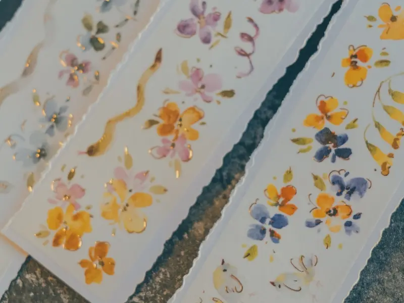 Meow Illustration Washi Tape - Rainbow Friends Vol.1