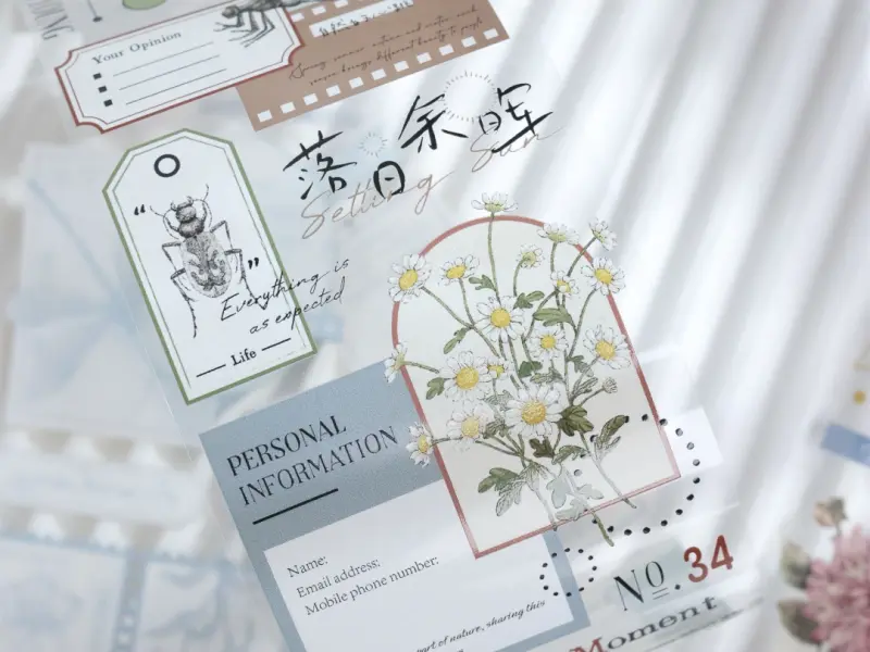 Xiaobaijia Clear PET Tape - Old Dreams