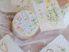 Meow Illustration Washi Tape A Year Of Blossom - Summer