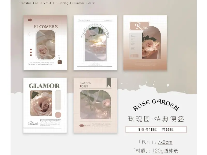 Freckles Tea Vol.4 - Washi Tape SET