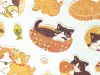 NB Co. Wanowa Paper Stickers - Japanese Cat