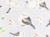 NB Co. Saezuri Paper Stickers - Long-Tailed Tit