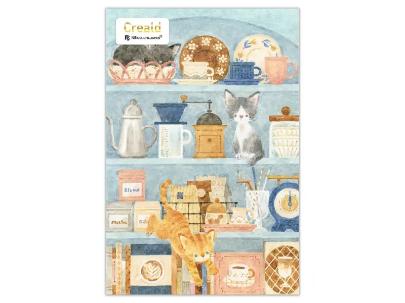 NB Co. Postcard - Relaxing Cat