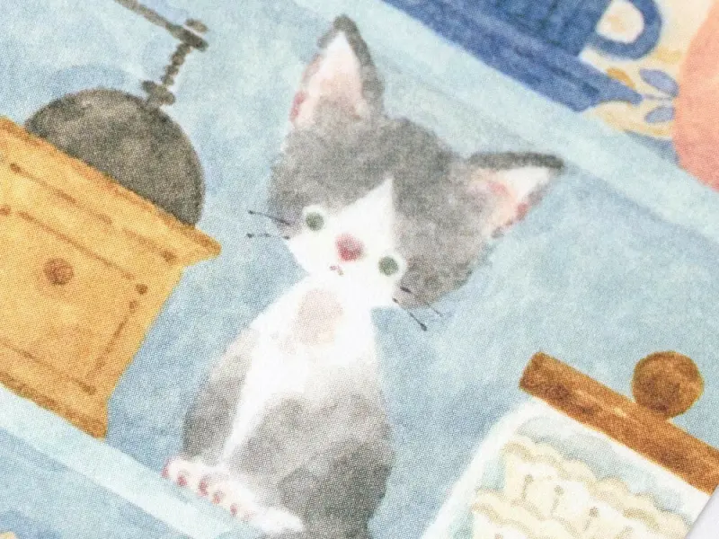 NB Co. Postcard - Relaxing Cat