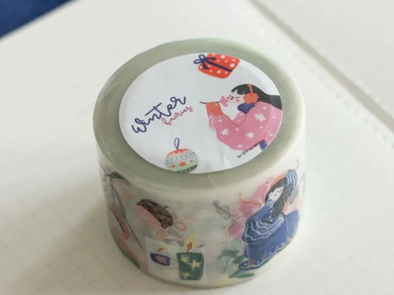 Teayou Kiss-Cut PET Tape - Winter Fairies