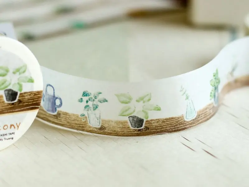 Teayou Washi Tape - My Balcony