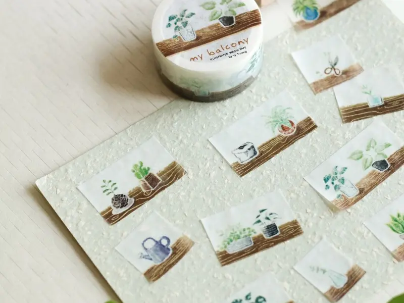 Teayou Washi Tape - My Balcony
