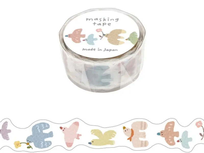 Mindwave Die-Cut Washi Tape - Bird