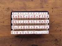 36 SUBLO Stamp Set Alphabet No.3