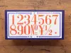 36 SUBLO Stamp Set BIG Numbers