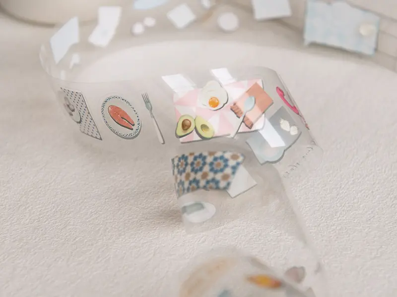 MU Film Kiss-Cut PET Stickers 04 - Beautiful Life