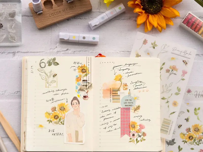 MU Print-On Transfer Stickers 247 - Summer Bees
