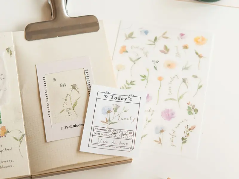 MU Print-On Transfer Stickers 249 - Bliss