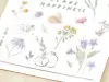 MU Print-On Transfer Stickers 250 - Flower Happiness