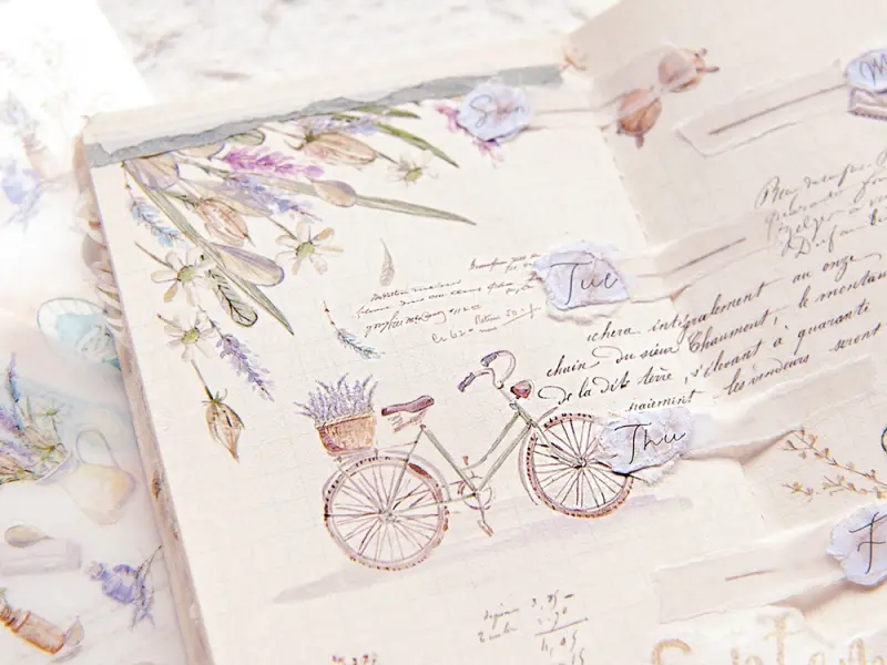 MU Print-On Transfer Stickers 253 - Early Autumn