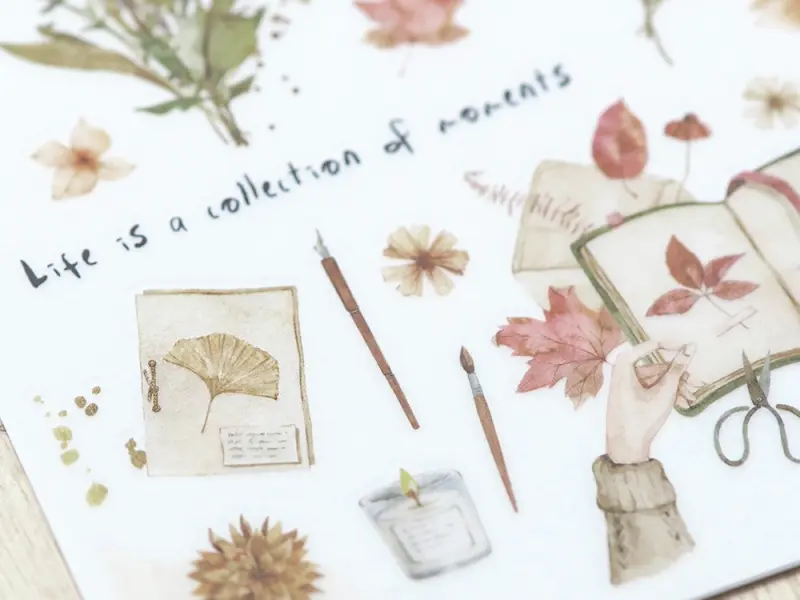 MU Print-On Transfer Stickers 254 - Collection Of Moments