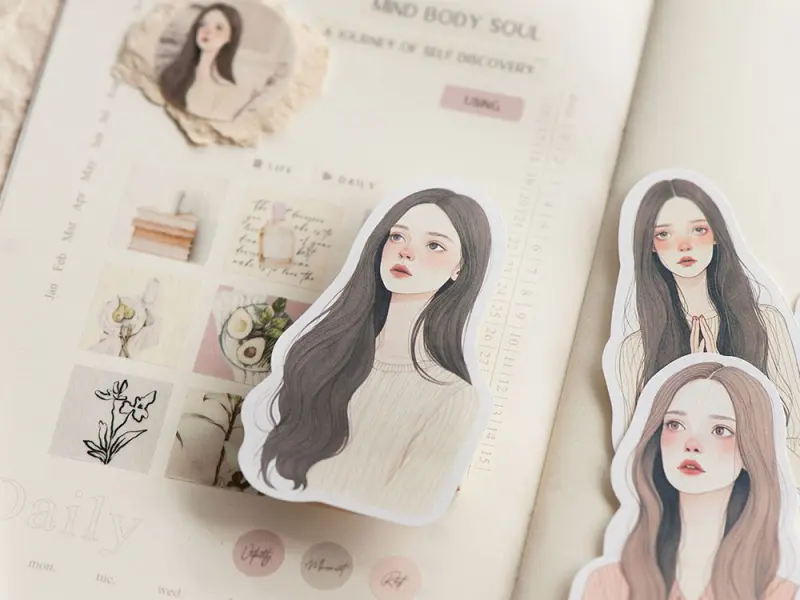 MU Girl Stickers - 001