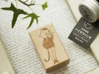 Teayou Rubber Stamp Enchanted Library - Librarian