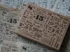 Pre-Order LCN Rubber Stamp Ephemera - 815