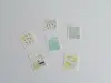 Yohaku Flake Stickers F015 - Letter
