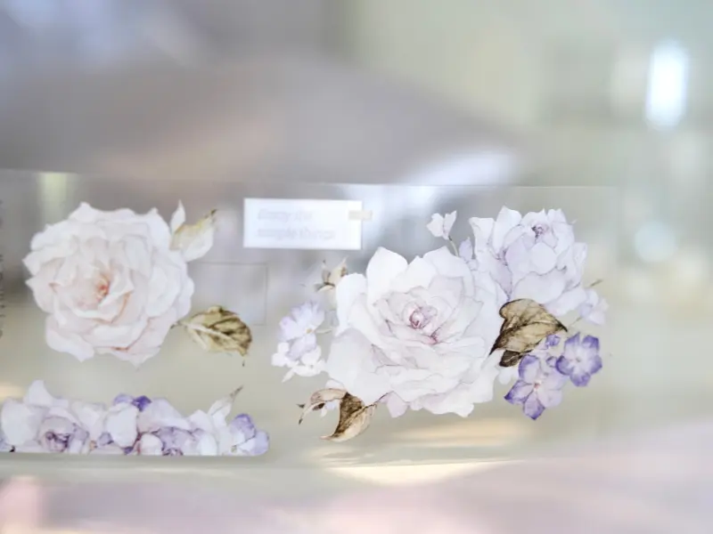 Freckles Tea Clear PET Tape Vol.4 - Spring Flower Romance