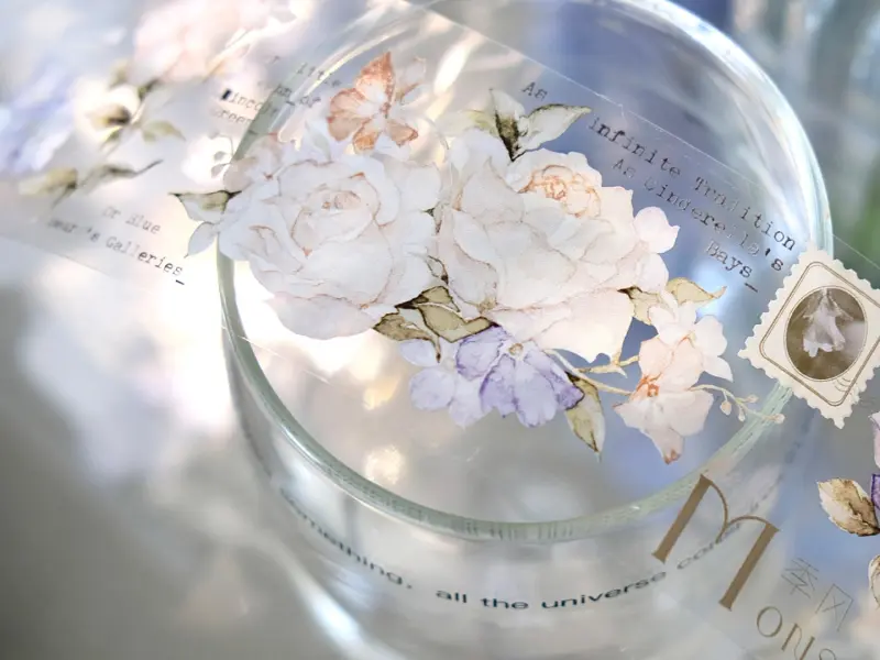 Freckles Tea Clear PET Tape Vol.4 - Spring Flower Romance