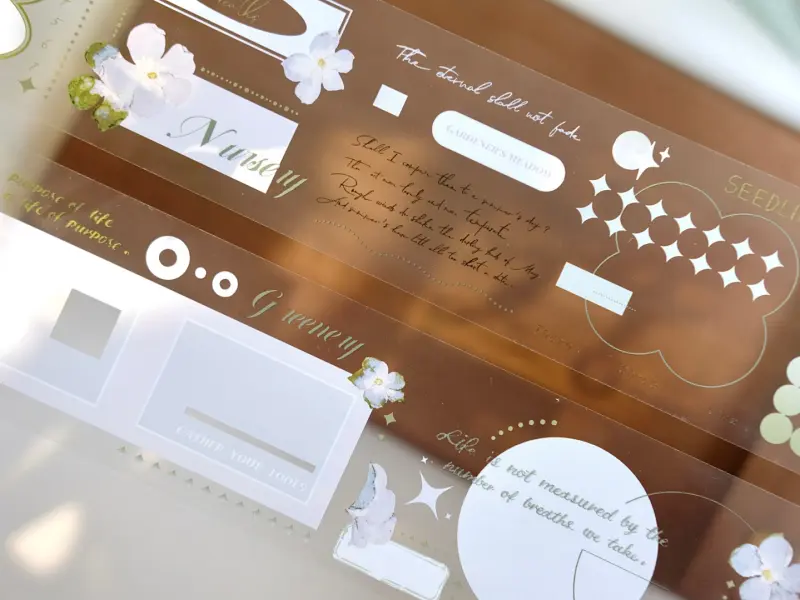 Freckles Tea Matte PET Tape Vol.4 - Summer Memory