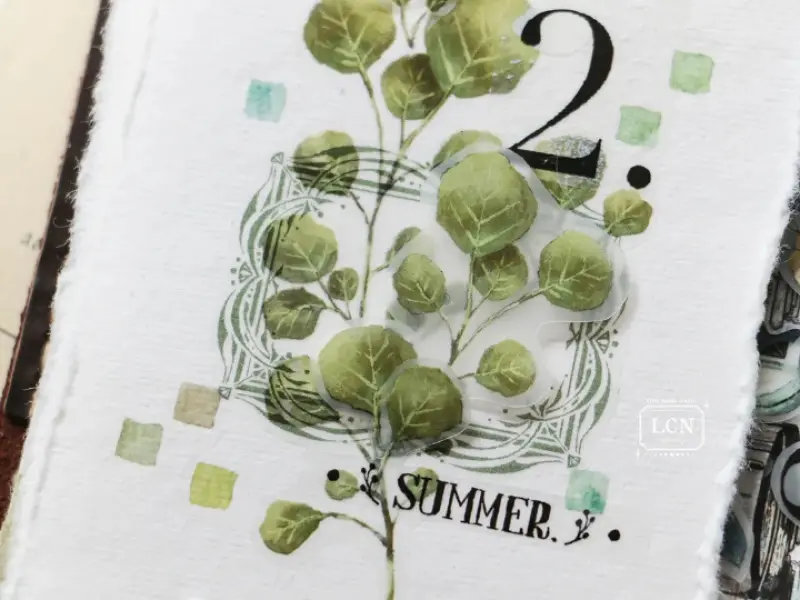 Pre-Order Lin Chia Ning Matte PET Tape - Flower No.1