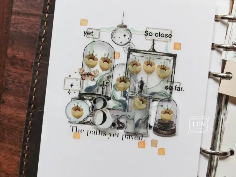 Pre-Order Lin Chia Ning Matte PET Tape - Flower No.1