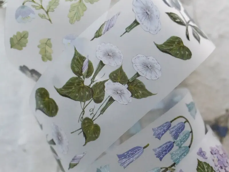 Pre-Order Lin Chia Ning Matte PET Tape - Flower No.2