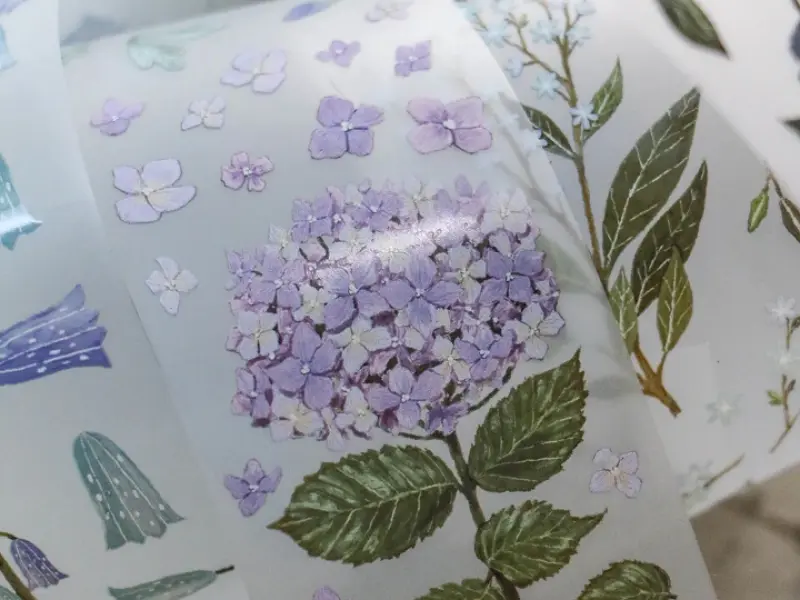 Pre-Order Lin Chia Ning Matte PET Tape - Flower No.2