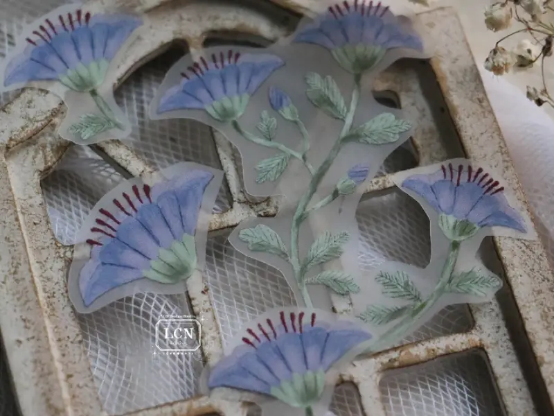 Pre-Order Lin Chia Ning Matte PET Tape - Flower No.2