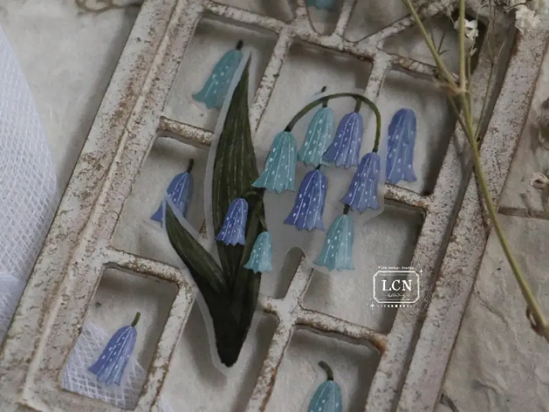 Pre-Order Lin Chia Ning Matte PET Tape - Flower No.2