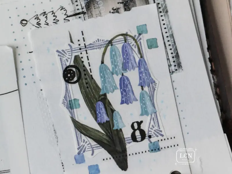 Pre-Order Lin Chia Ning Matte PET Tape - Flower No.2