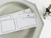 Yohaku Letterpress Memo Pad - Letter Black