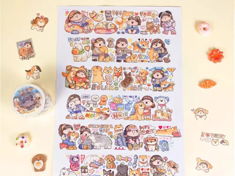 Meatball Washi Tape - Dog Person