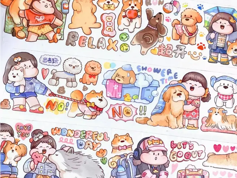 Meatball Washi Tape - Dog Person