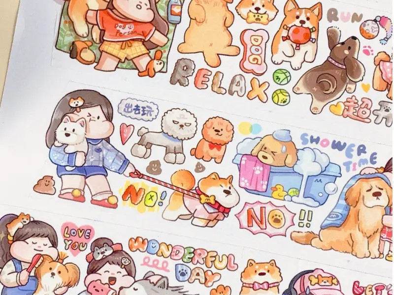 Meatball Washi Tape - Dog Person