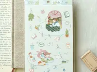 Teayou Palette Series Crystal Stickers - Study Time