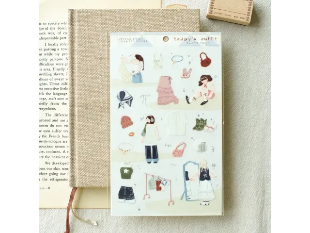 Teayou Palette Series Crystal Stickers - Today's Outfit