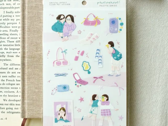 Teayou Palette Series Crystal Stickers - Photoshoot